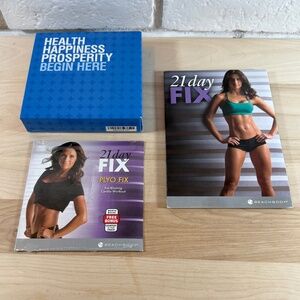 21 Day Fix DVD's and Welcome Book